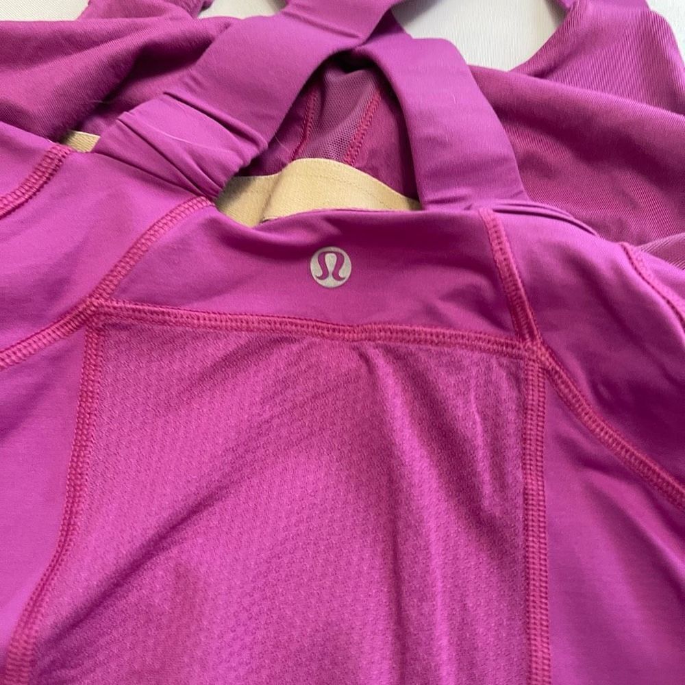 Lululemon Purple Swift Tank Top Size 6 - Picture 6 of 7